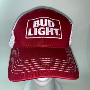 Bud light trucker snap back hat